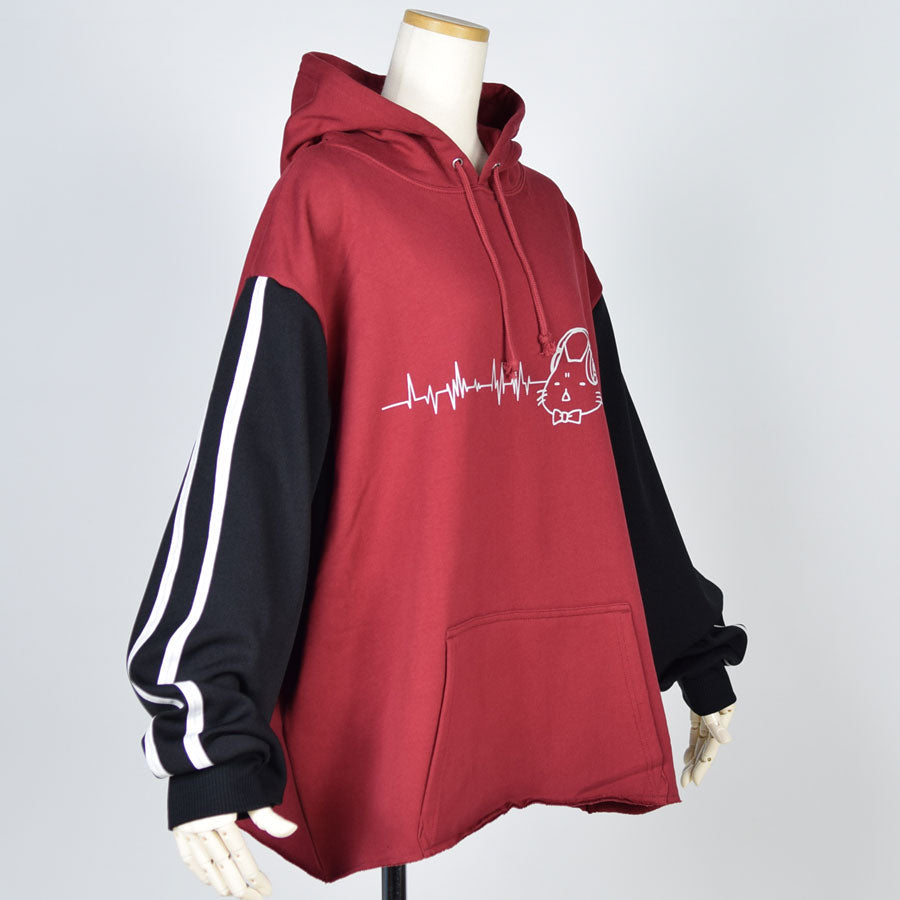 MINT NeKO Mixed Hoody