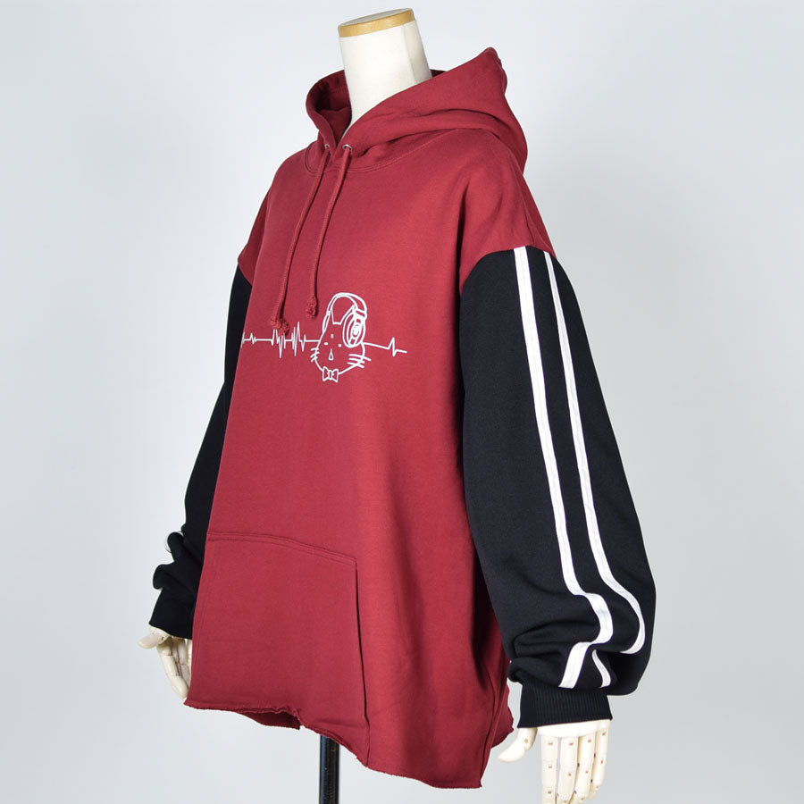 MINT NeKO Mixed Hoody