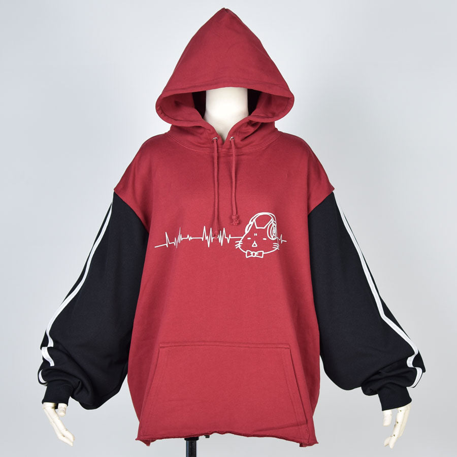 MINT NeKO Mixed Hoody