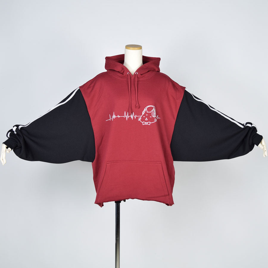 MINT NeKO Mixed Hoody