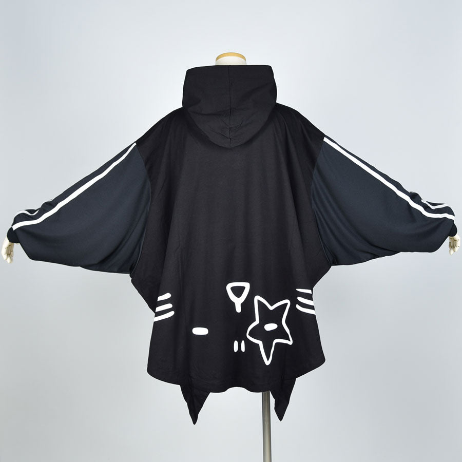 MINT NeKO Mix Poncho Hoodie