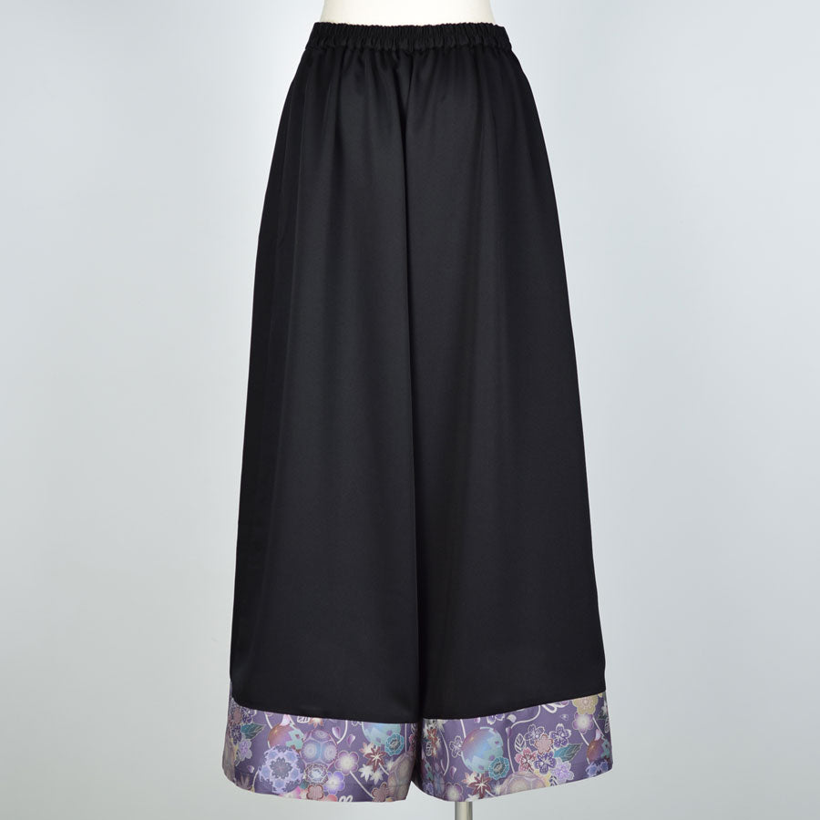 gouk スーパーワイドパンツ BK-PUR