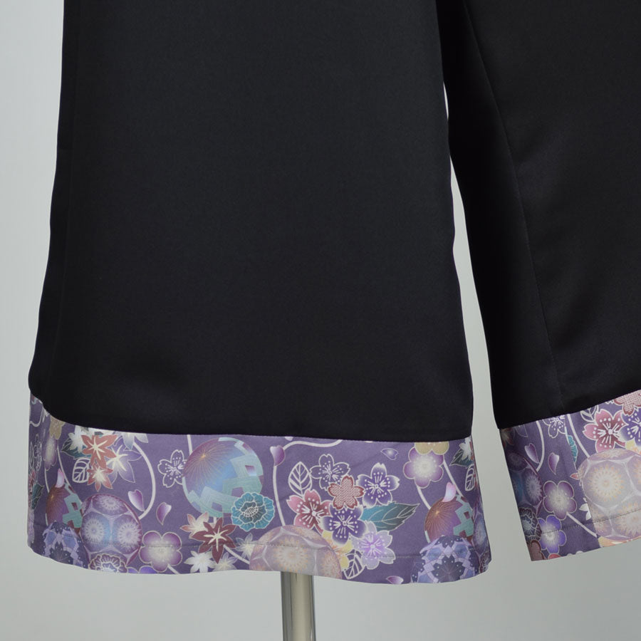 gouk スーパーワイドパンツ BK-PUR