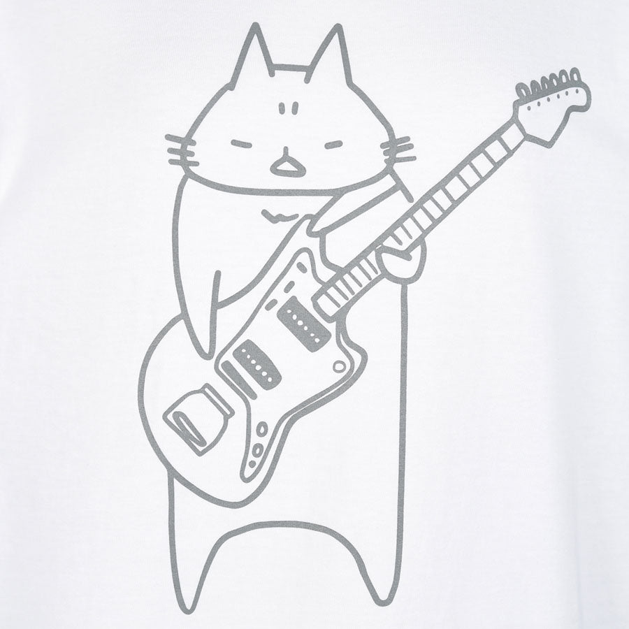 MINT NeKO Wagahai and Guitar T -shirt / XL
