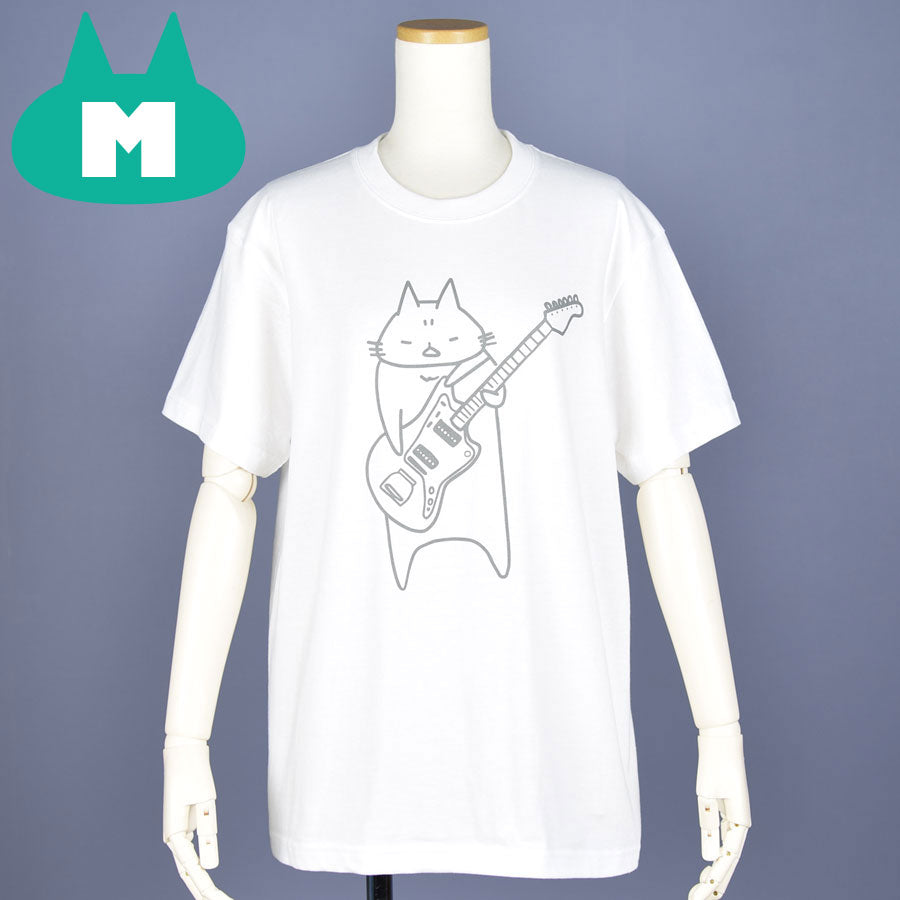 MINT NeKO Wagahai and guitar T -shirt M