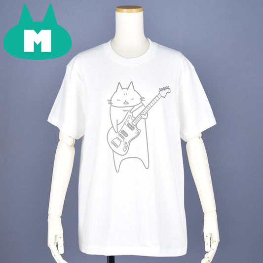 MINT NeKO Wagahai and guitar T -shirt M