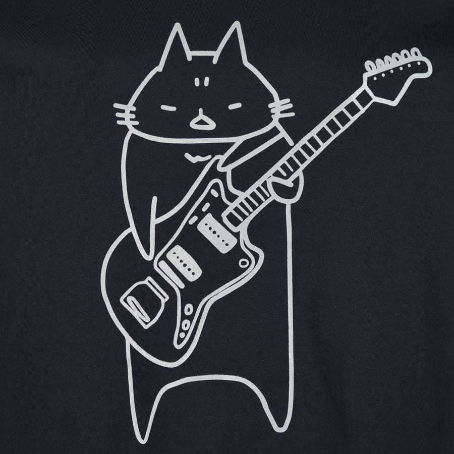 MINT NeKO Wagahai and Guitar T -shirt / XL