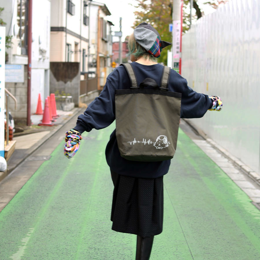 MINT NeKO ヘッドホンリュック KHA