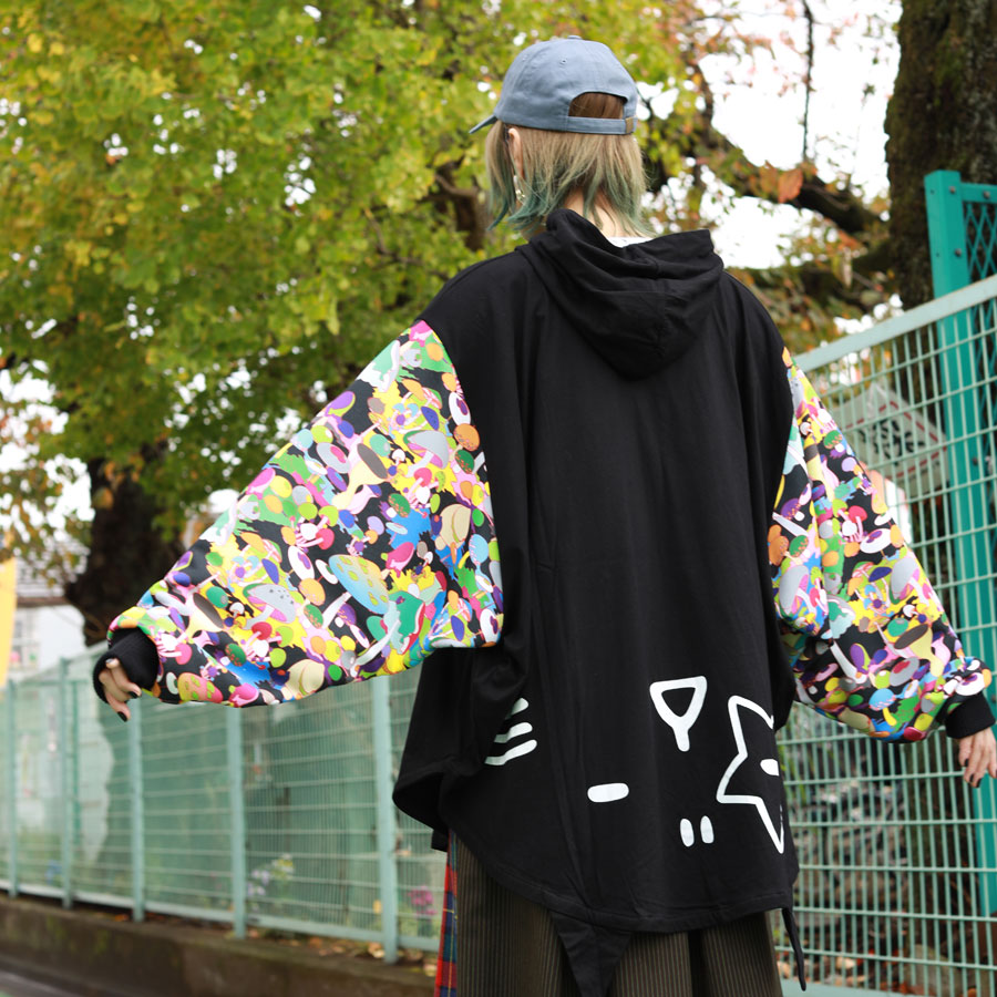 Mint NEKO Big Sleeve Poncho Parker