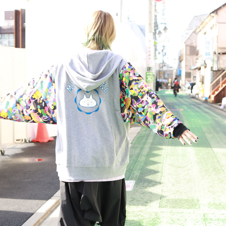 MINT NeKO ボリュームスリーブパーカー