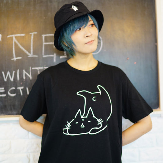 Mint Neko's Shachihoko T -shirt (4 size)