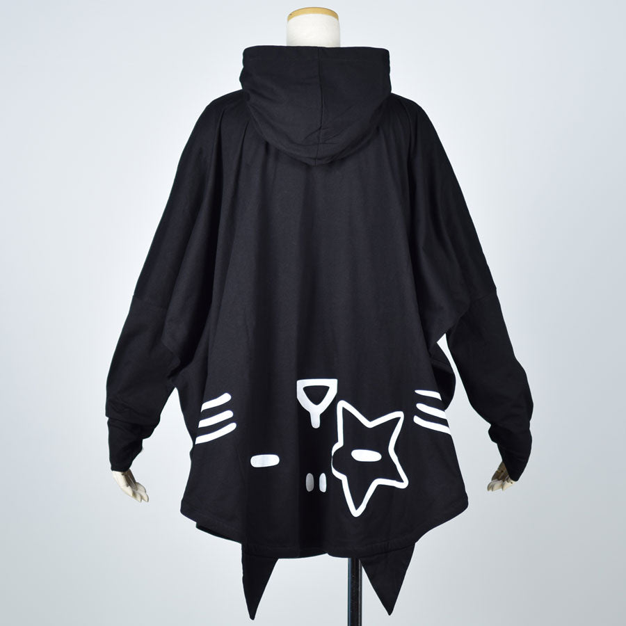 MINT NeKO ポールのポンチョパーカ M