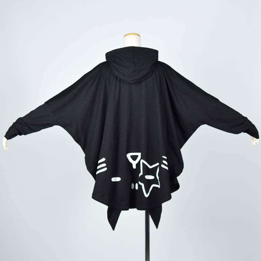 MINT NeKO ポールのポンチョパーカ M
