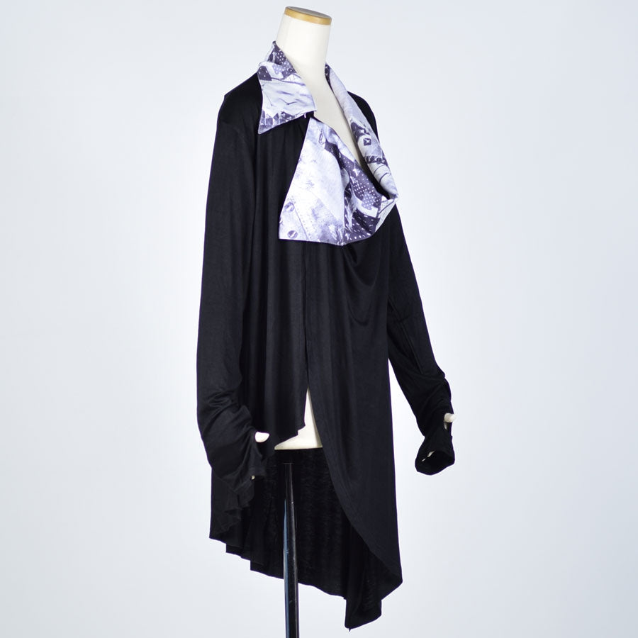 Mint NEKO Asymmetry Cardigan