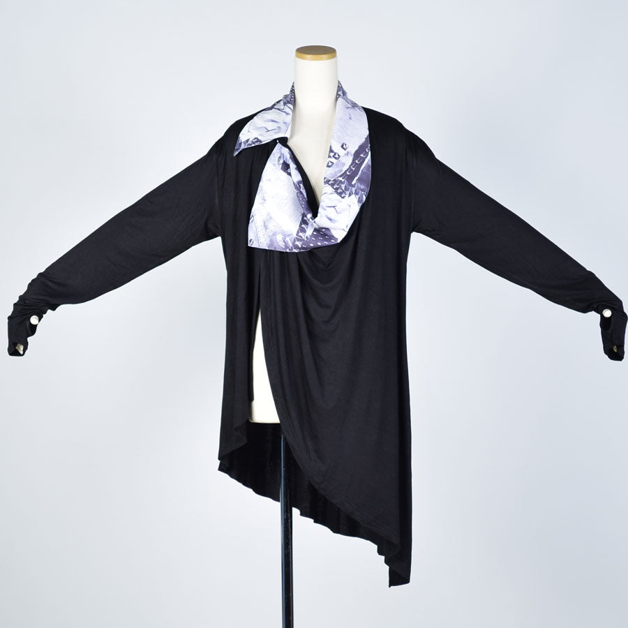 Mint NEKO Asymmetry Cardigan