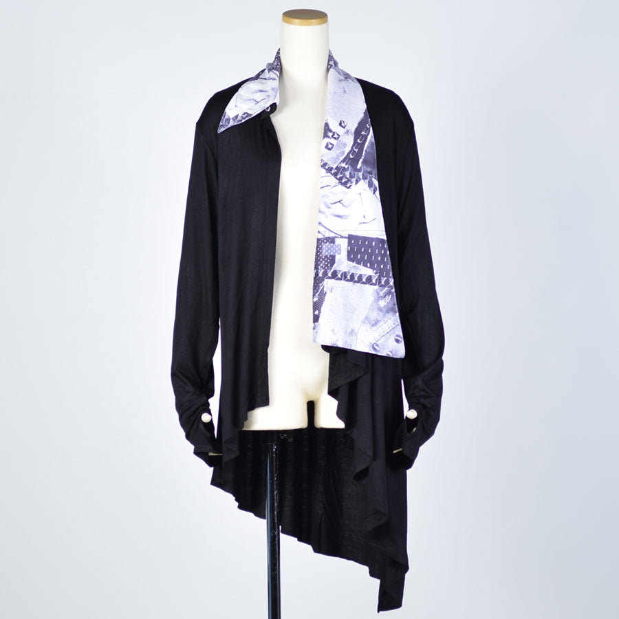 Mint NEKO Asymmetry Cardigan