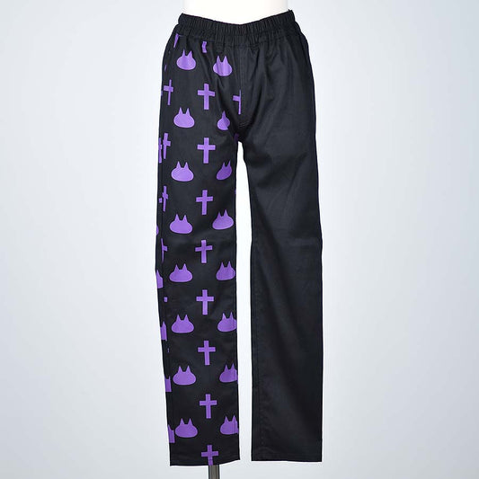 MINT NeKO クロスレギンスパンツ BK-PUR M