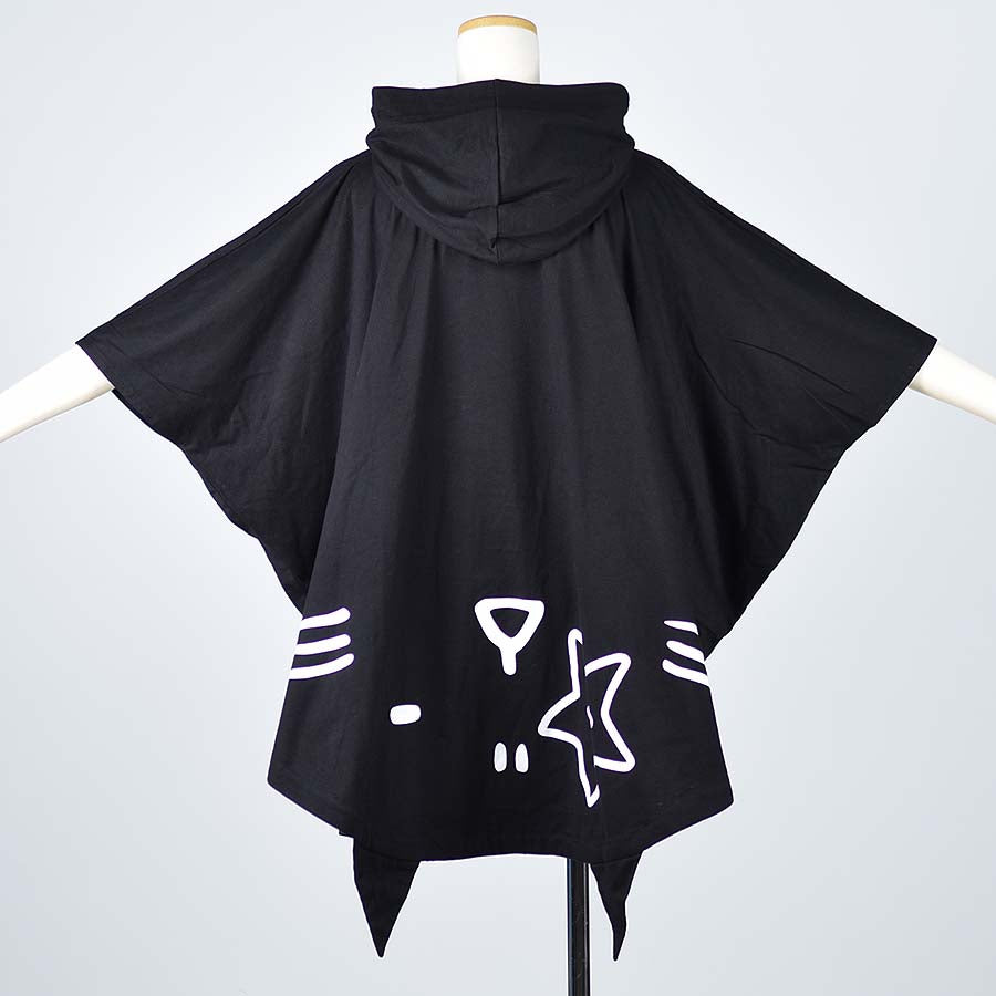 Mint Neko Paul Poncho Parka