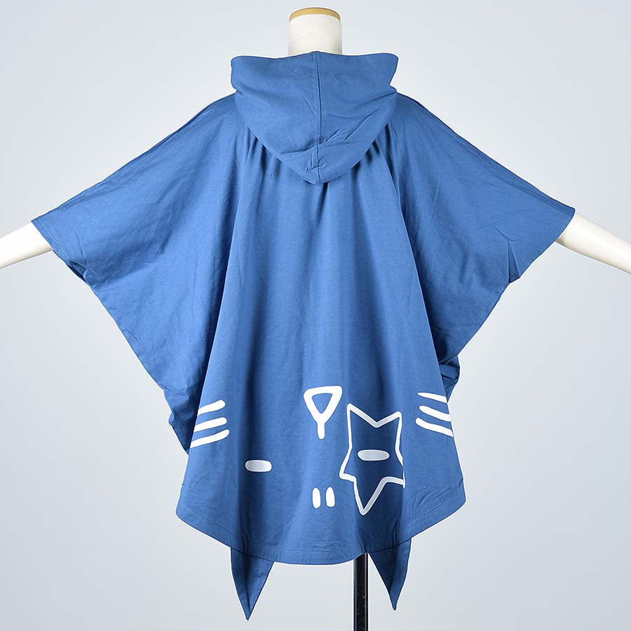 Mint Neko Paul Poncho Parka