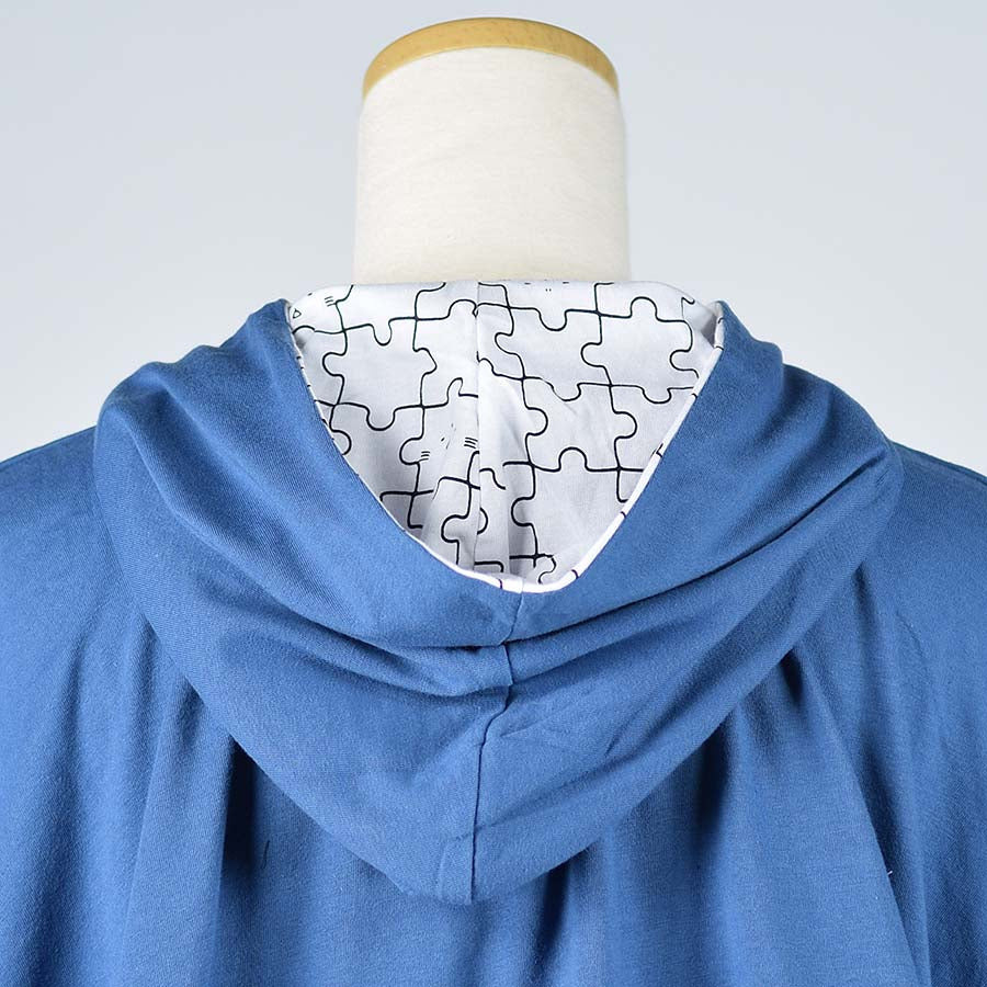 Mint Neko Paul Poncho Parka