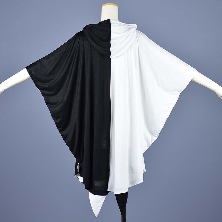 Mint Neko Poncho Parka of solder