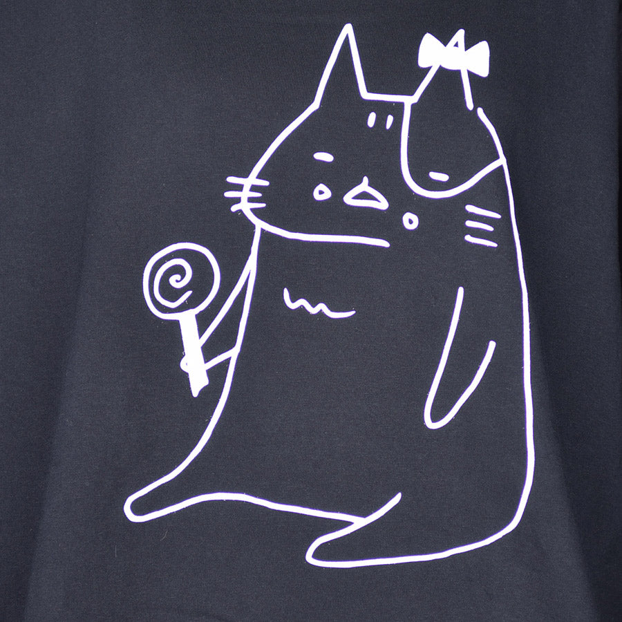 Mint Neko Ketty's long sleeve T -shirt (4 size)