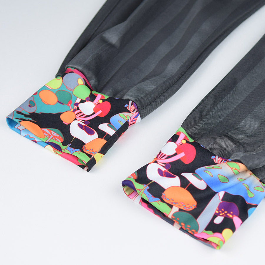 MINT NeKO キノコクロップドパンツ GY