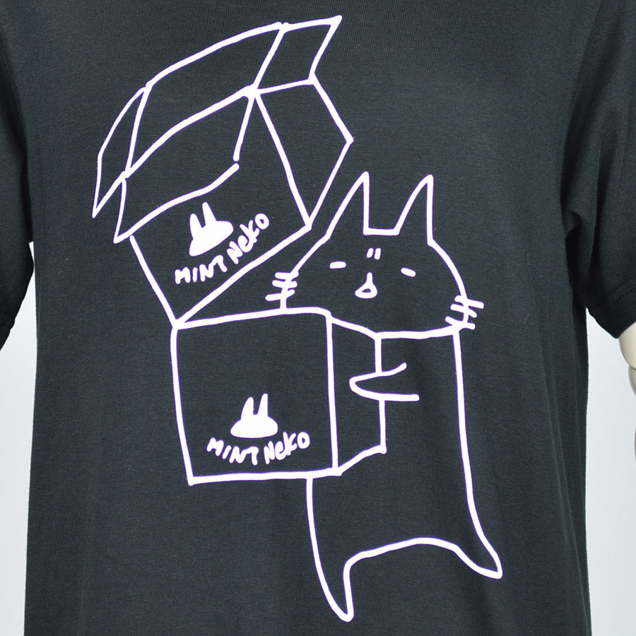 Mint Neko's shipment T -shirt (4 size)