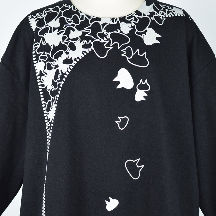 Mint NEKO Zipper Long Sleeve Cutsaw