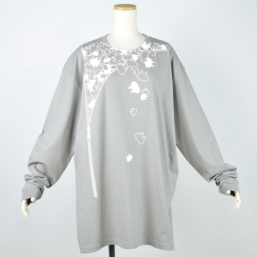 Mint NEKO Zipper Long Sleeve Cutsaw