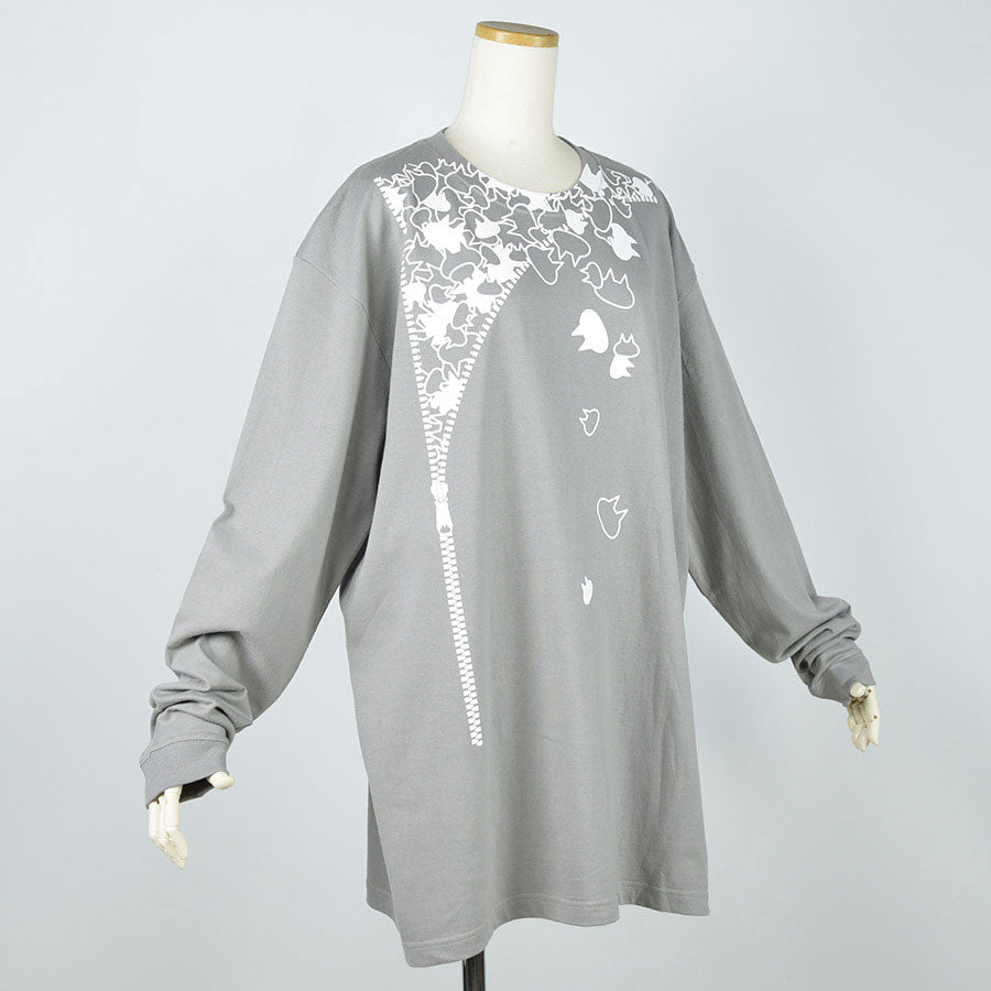 Mint NEKO Zipper Long Sleeve Cutsaw