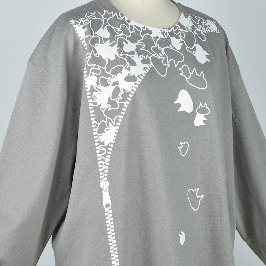 Mint NEKO Zipper Long Sleeve Cutsaw