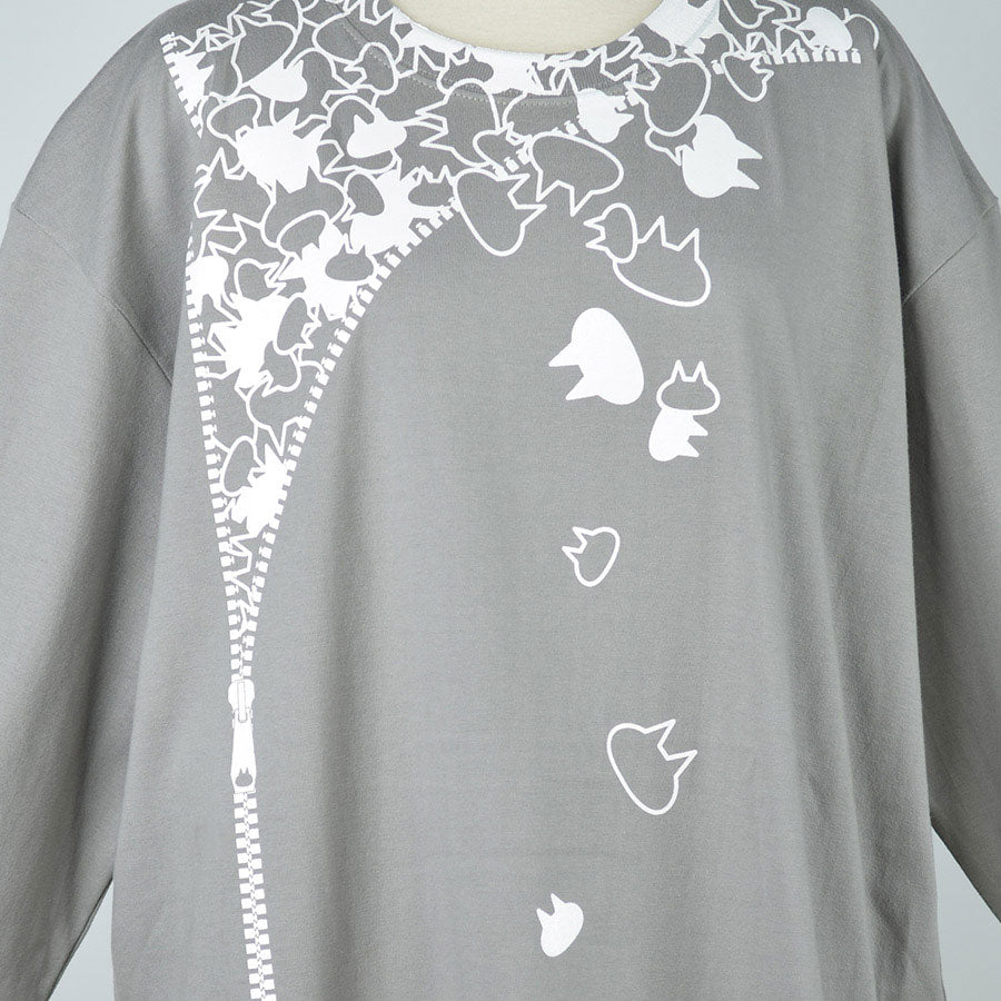 Mint NEKO Zipper Long Sleeve Cutsaw