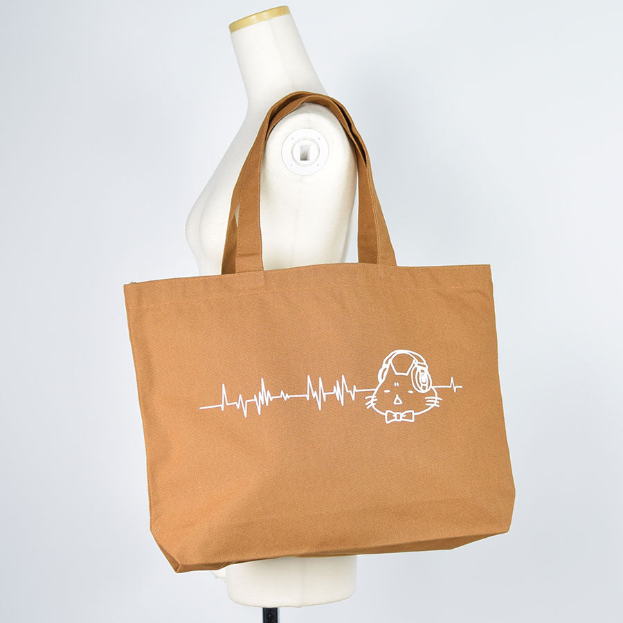 Mint NEKO Headphone tote bag