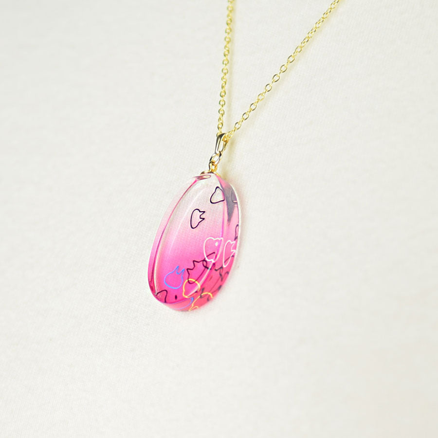 Mint NEKO Cat -Sileet Necklace
