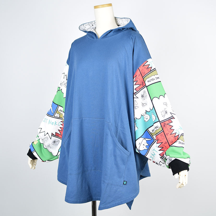 Mint NEKO Big Sleeve Poncho Parker