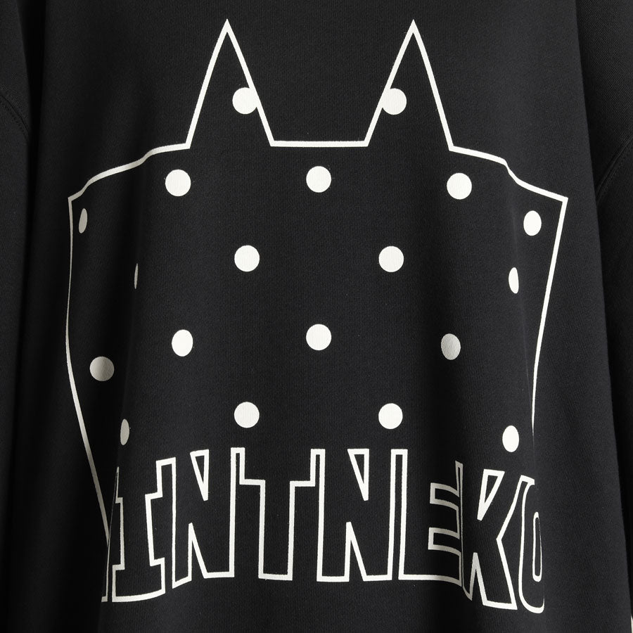 Mint Neko Dot Logo Big Sweat