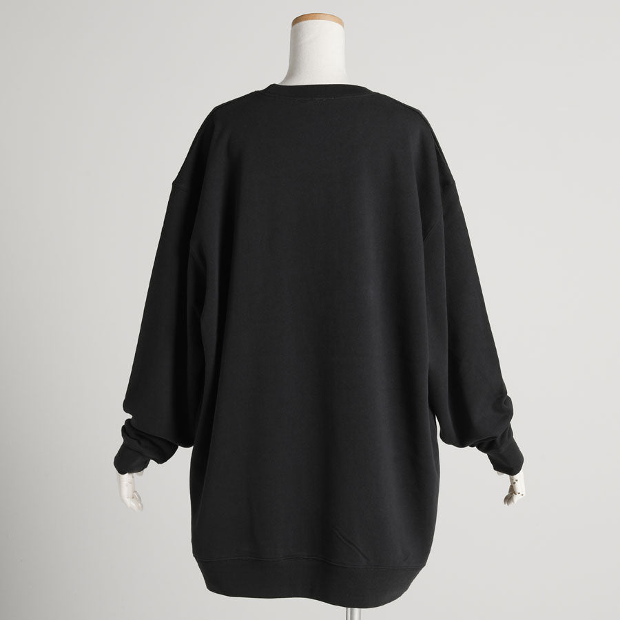 Mint Neko Dot Logo Big Sweat