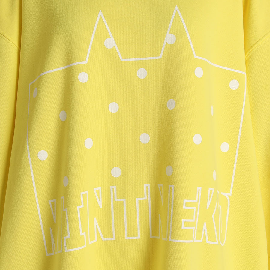 MINT NeKO ドットロゴビッグスウェット