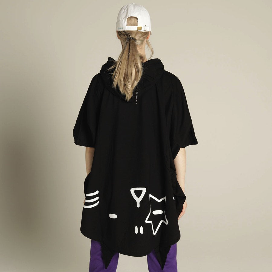 Mint Neko Paul Poncho Parka