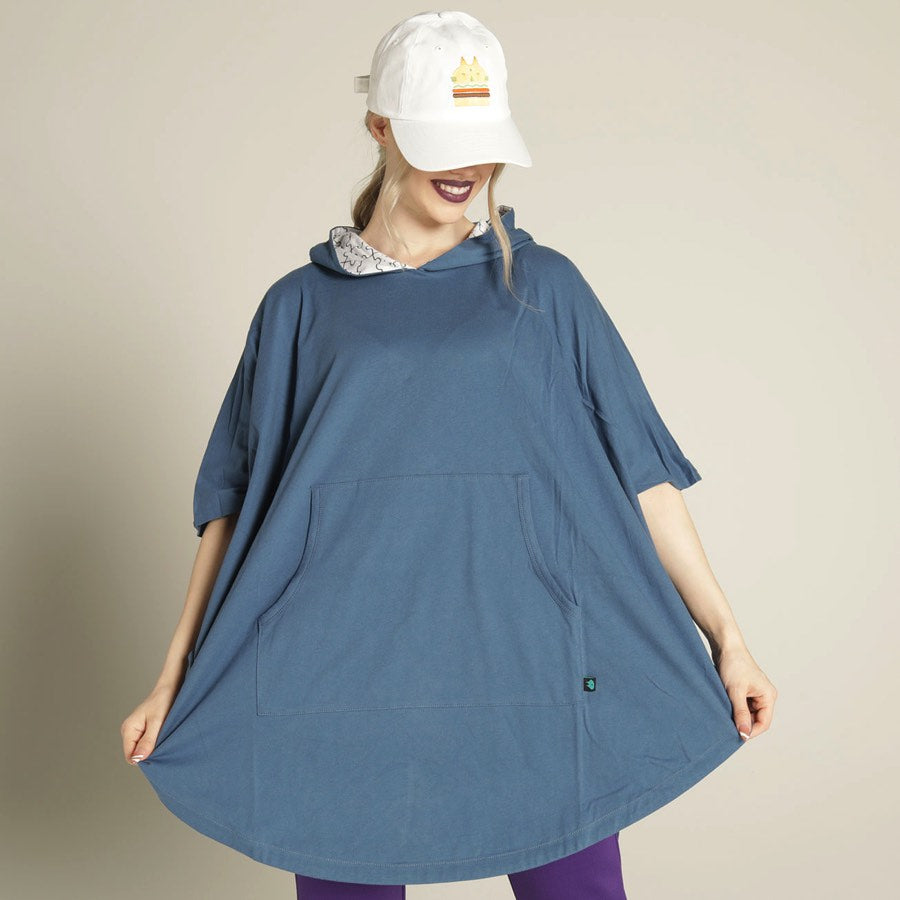 Mint Neko Paul Poncho Parka