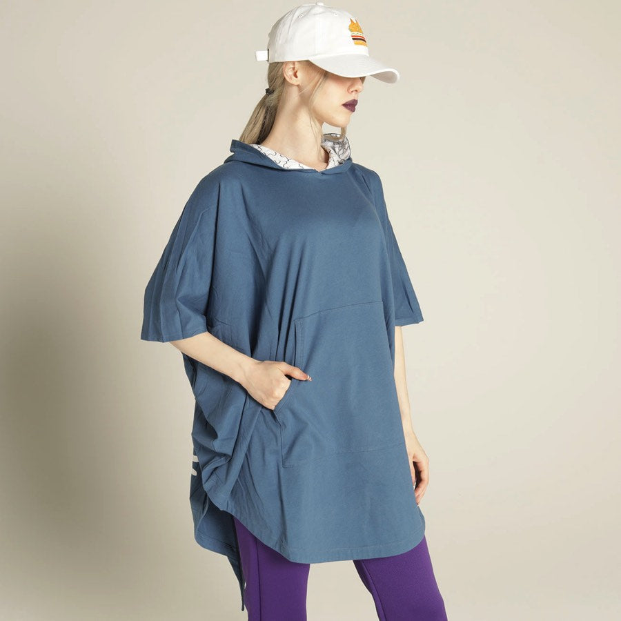 Mint Neko Paul Poncho Parka