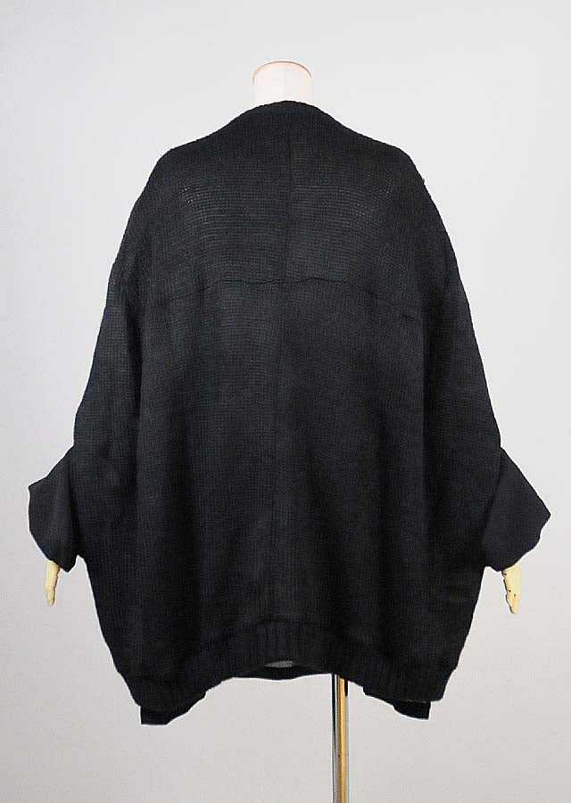 KUNIKUNI 2WAYカーディガン 黒
