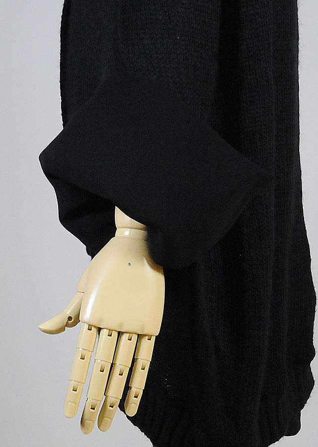 KUNIKUNI 2WAYカーディガン 黒