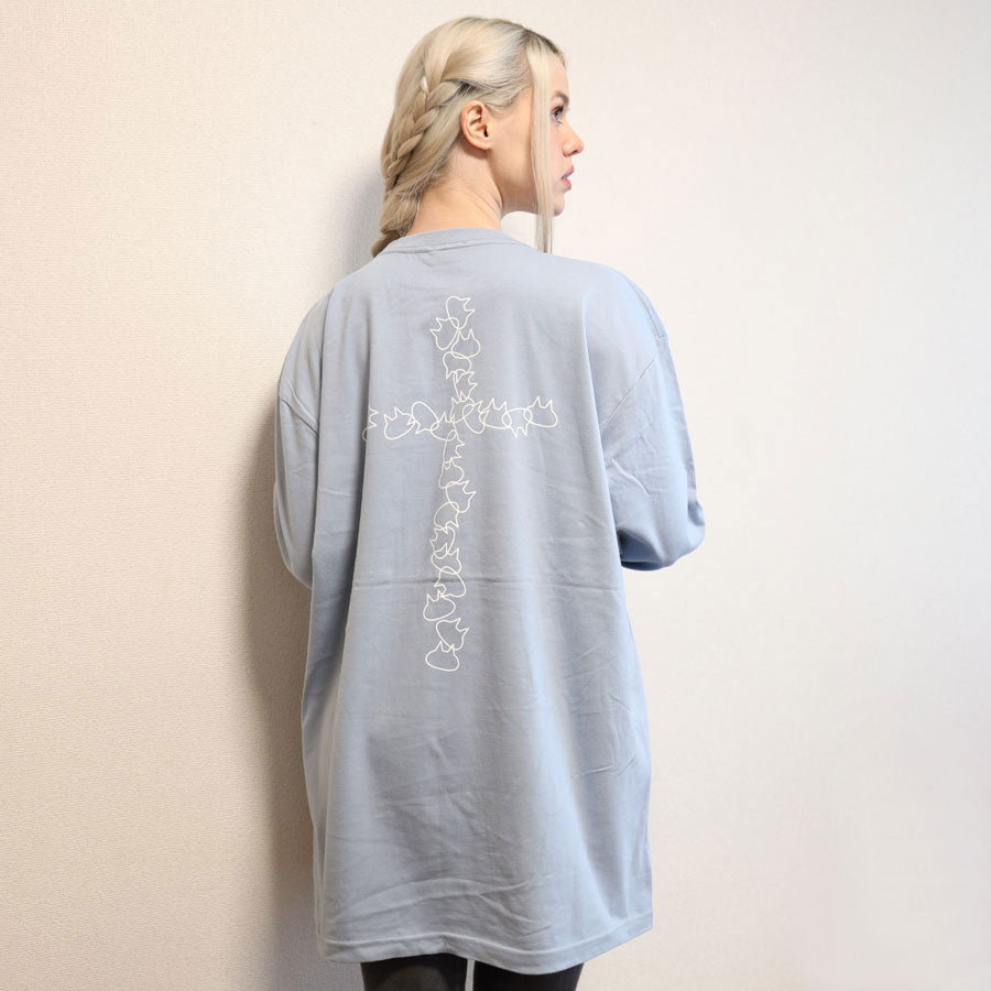 Mint NEKO Cross Print Cut -sew (2 size)