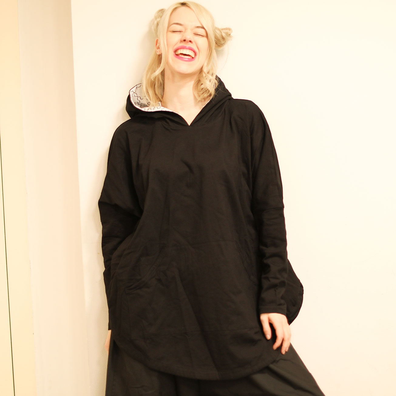 Mint Neko Paul Poncho Parka S