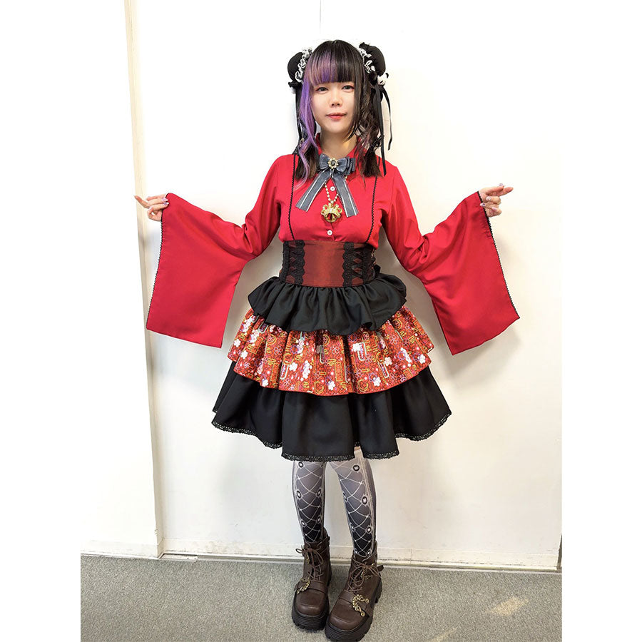 【受注】モリグチカ レストラン・ティアードスカート