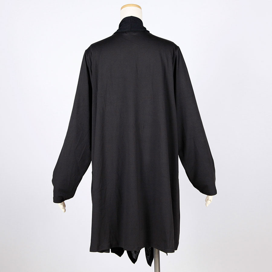 MINT NeKO サカナマンダラドレープカーディガン