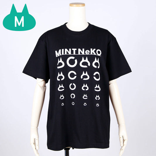 MINT NeKO ランドルト環Tシャツ・M