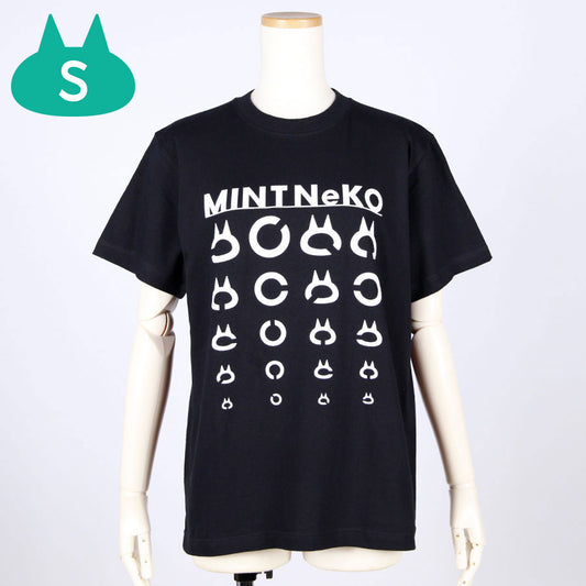 MINT NeKO ランドルト環Tシャツ・S
